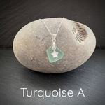 Sea Glass Necklace with a star pendant 