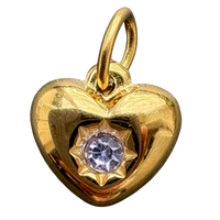 February Birthstone Heart
