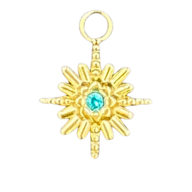 Turquoise Crystal star