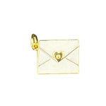 White envelope charm