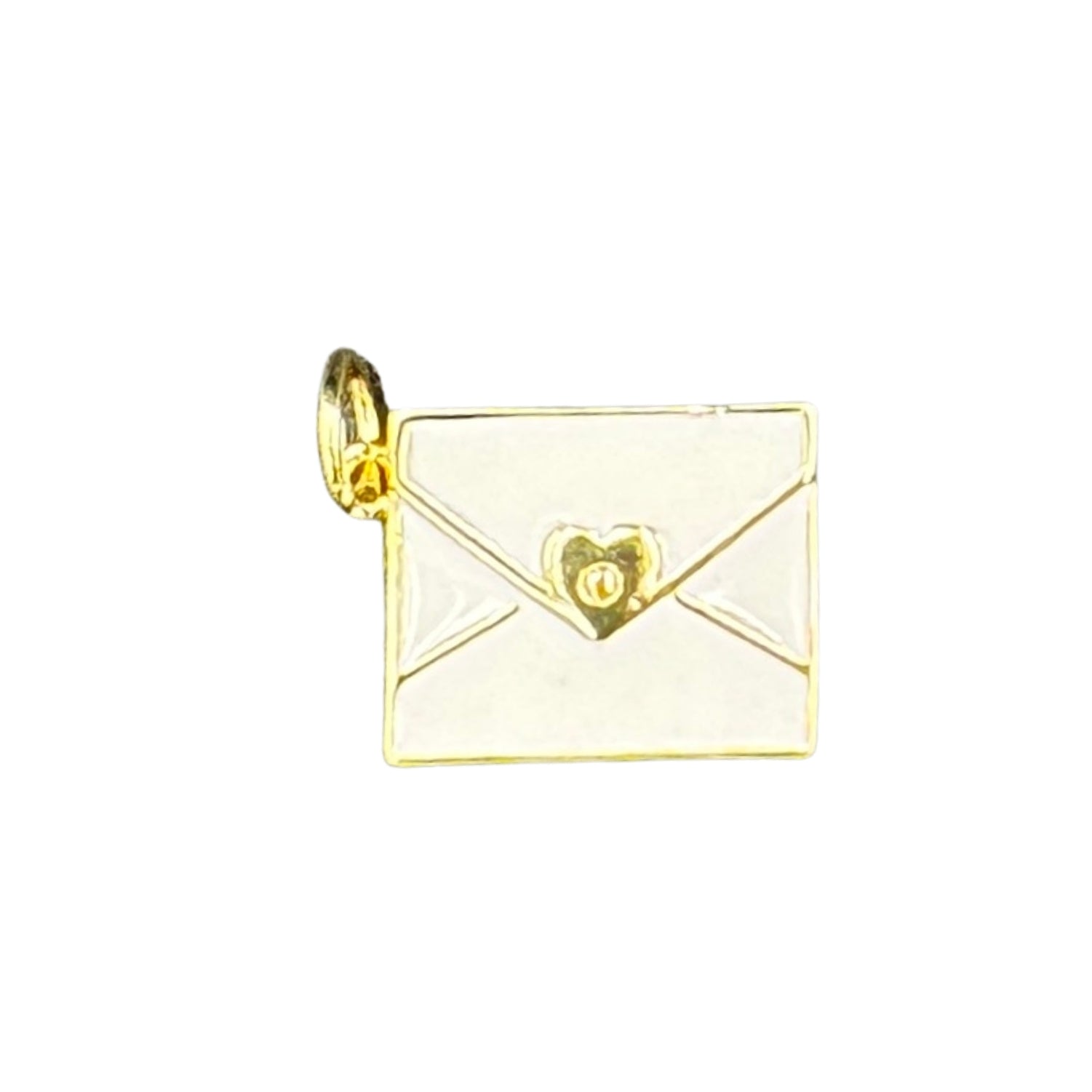 White envelope charm
