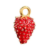 Charm Bar charm Red strawberry