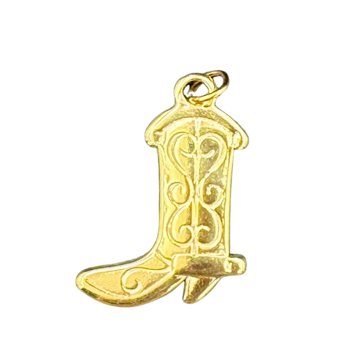 Cowboy boot charm large