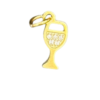 Crystal champagne glass