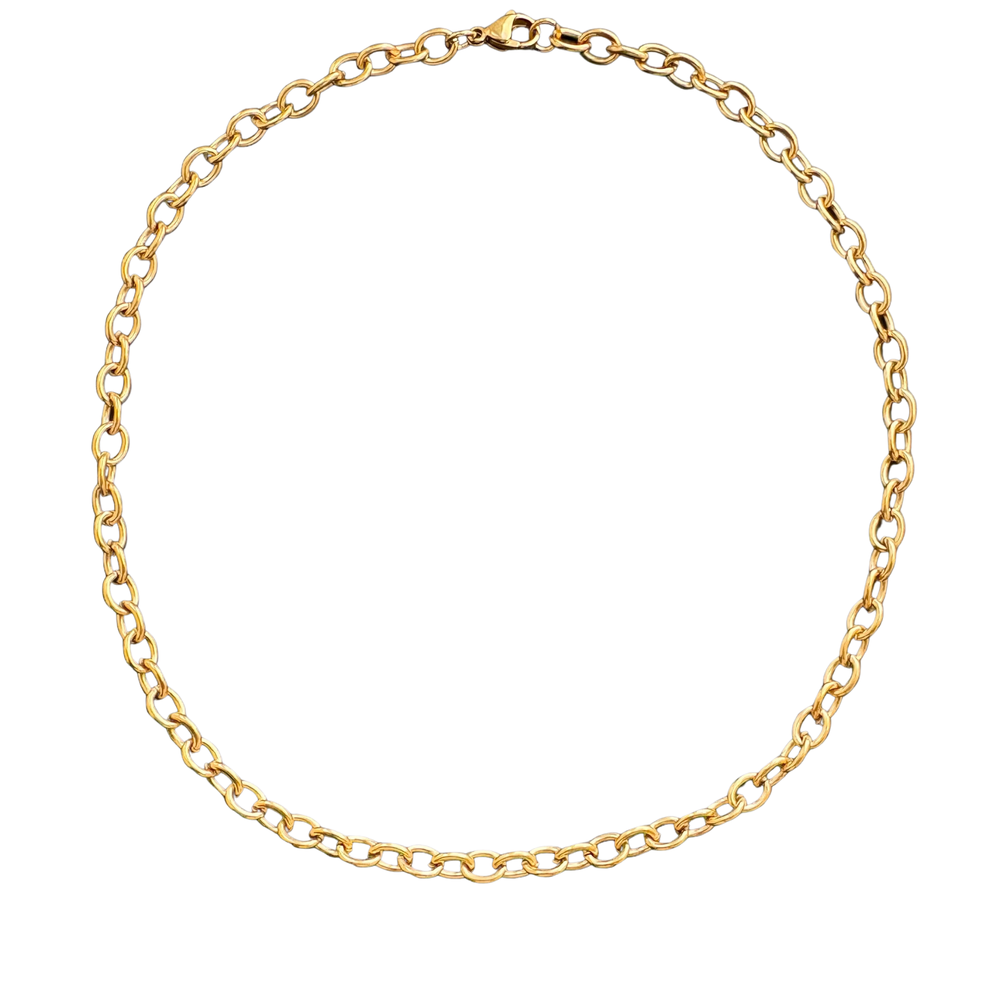 O link Necklace  18"