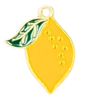 Coloured Lemon charm
