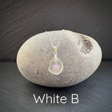 Sea Glass Necklace with a star pendant 