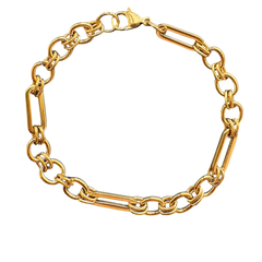 3 + 1 link bracelet 7"