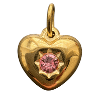July birthstone heart