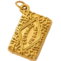 Custard cream biscuit
