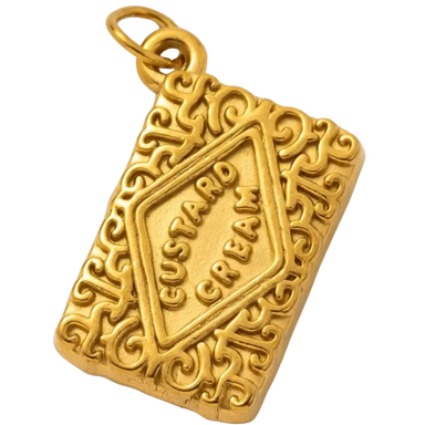 Custard cream biscuit