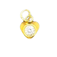 Crystal stud heart
