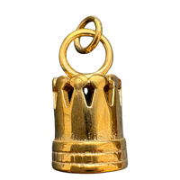 Charm Bar Gold crown