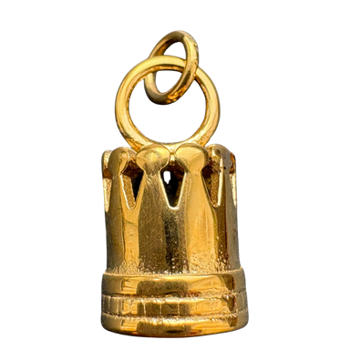 Charm Bar Gold crown