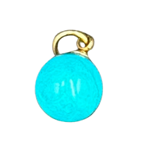 Turquoise round bead
