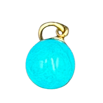 Turquoise round bead