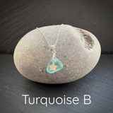 Sea Glass Necklace with a star pendant 