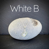 Small Sea Glass necklace with star charm