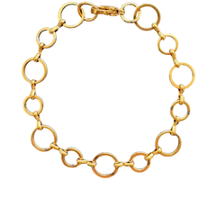 Big O link bracelet 7"