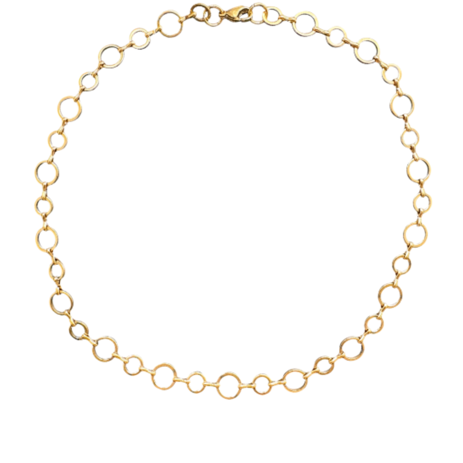 Big O link Necklace  18"