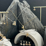 Padlock love necklace