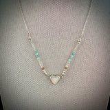Cosmic heart necklace