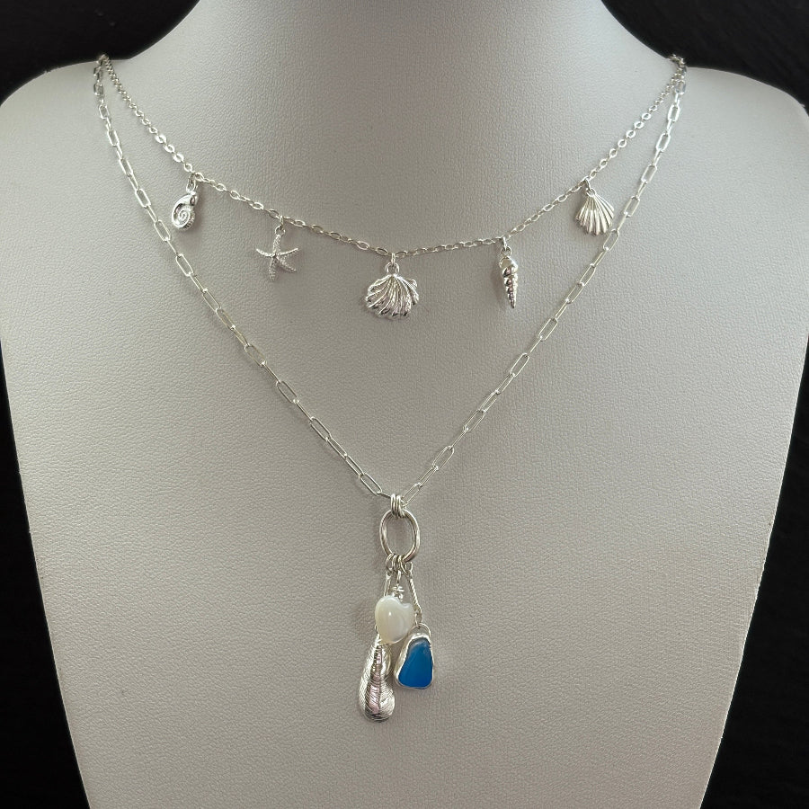 Drift Tide Sterling silver choker necklace