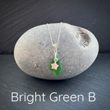 Sea Glass Necklace with a star pendant 