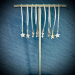 Glimmer Silver drop earrings collection