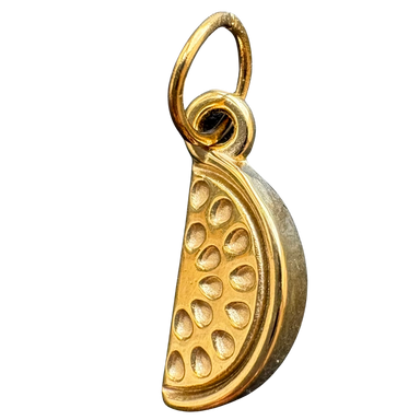 Gold Lemon Slice