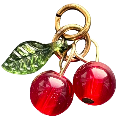 Cherry charm bar charm