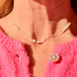 Aurora beaded Star necklace