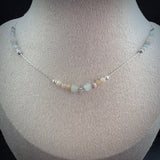 Aurora beaded Star necklace