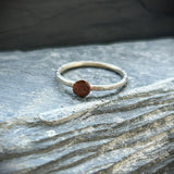 Orbit Sterling silver and Copper ring