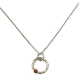 Orbit Sterling Silver with Copper necklace