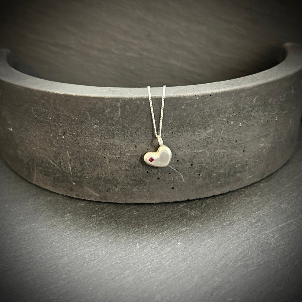 Loved heart polished