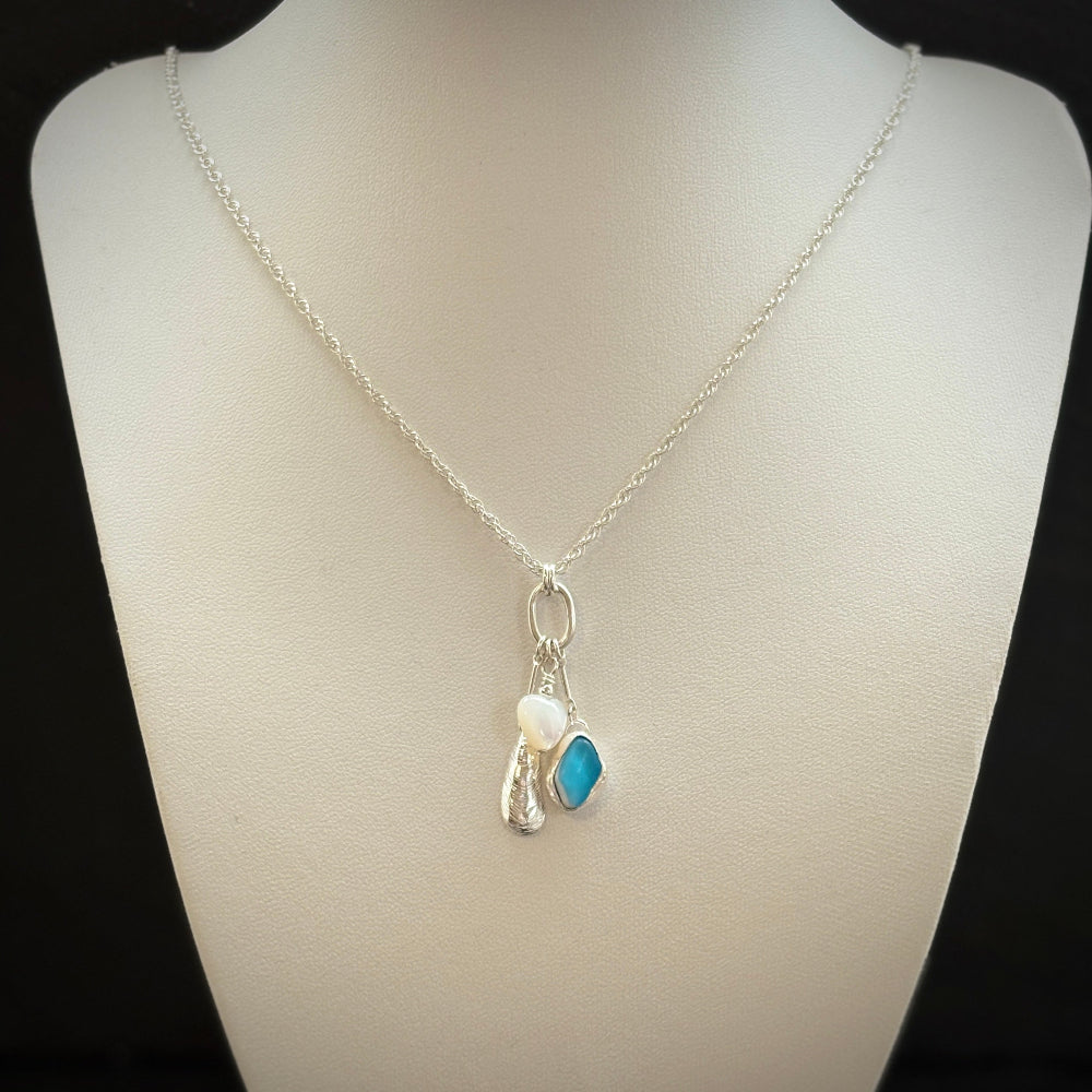 Sea_glass_Sea_Talisman_charm_necklace_with_Sterling_Silver_Rope_chain_d