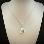 Sea_glass_Sea_Talisman_charm_necklace_with_Sterling_Silver_Rope_chain_d