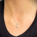 Seren Sterling Silver Tiny Star necklace