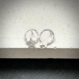 Seren Star Studs – Sterling Silver star earrings