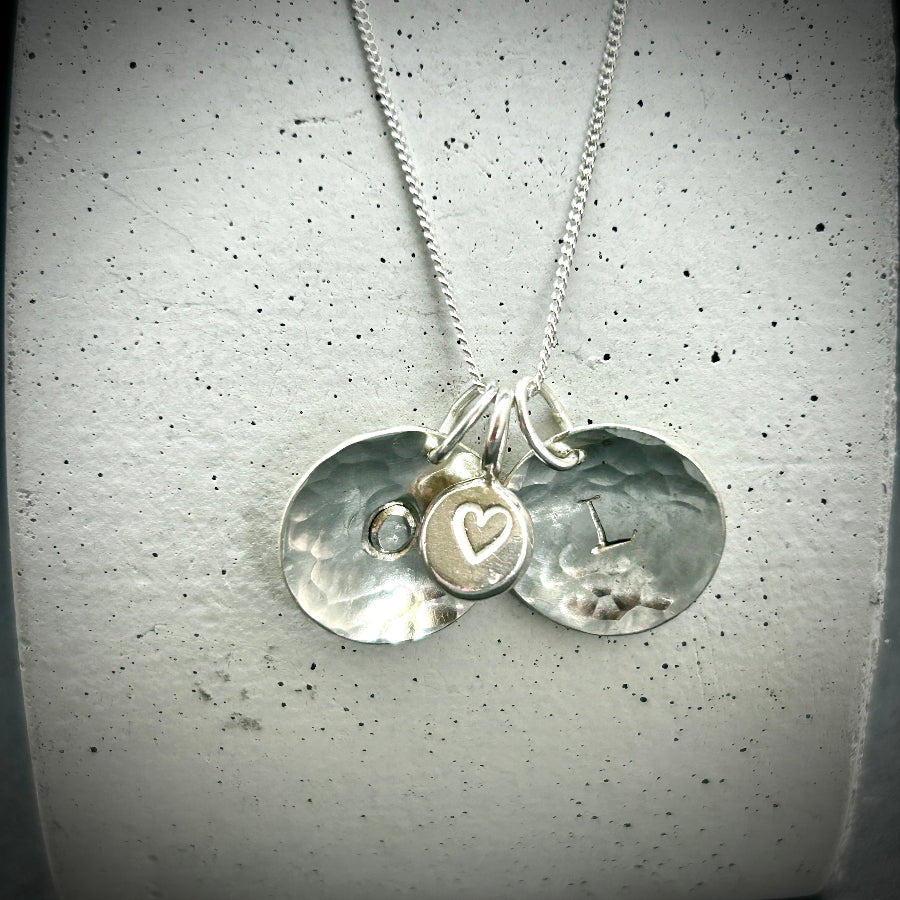 Silver necklace jewellery workshop Vale of Glamorgan