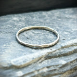 Sterling Silver Stacking ring Workshop