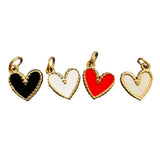 Charm Bar small hearts - mixed