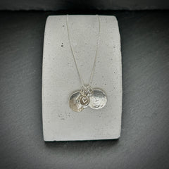 Stamped pendant necklace workshop 