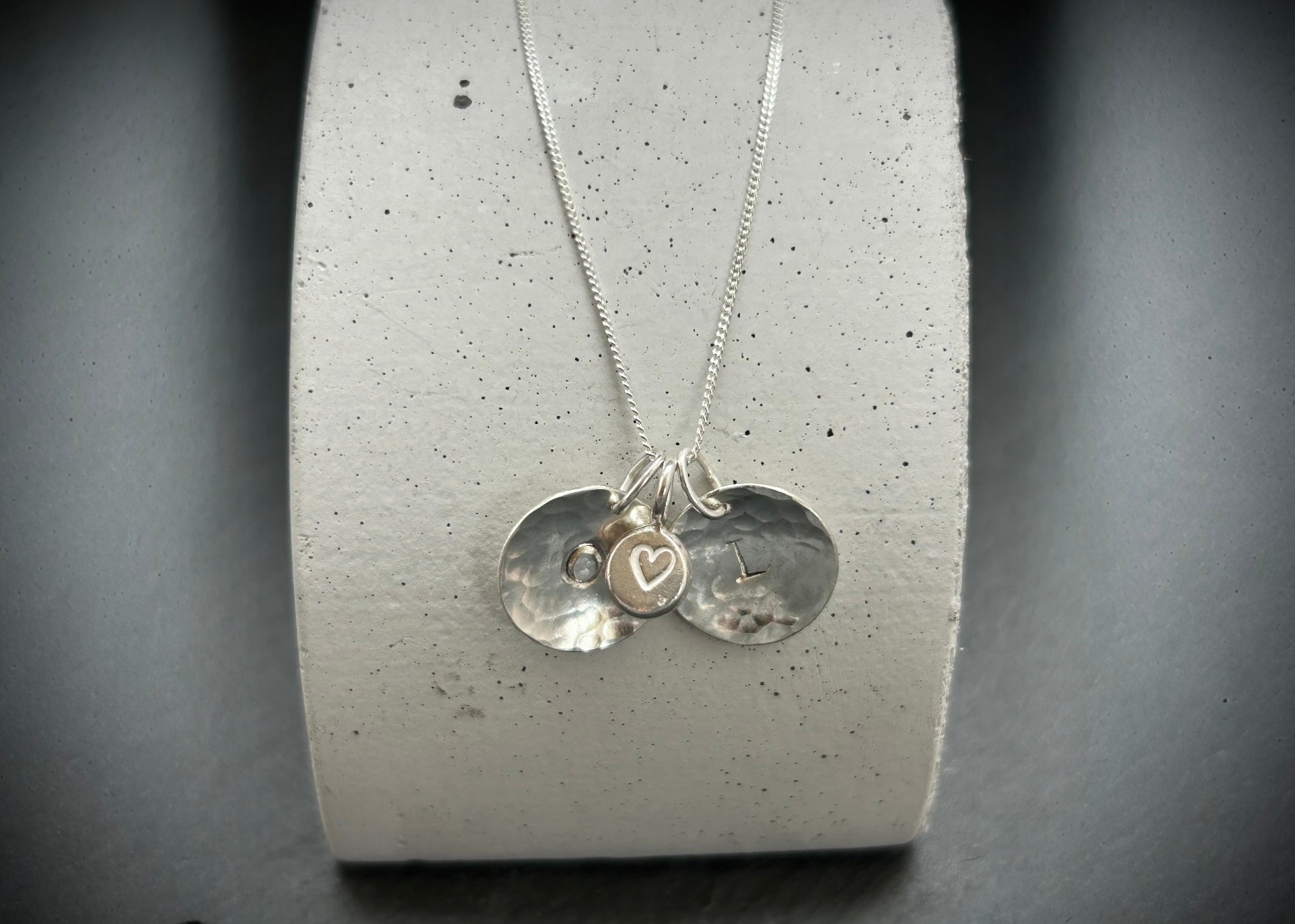 Stamped pendant workshop collection