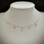 Starfall Sterling Silver choker necklace