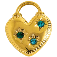 Blue stones heart